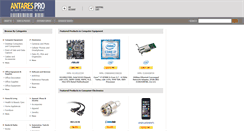 Desktop Screenshot of antarespro.com